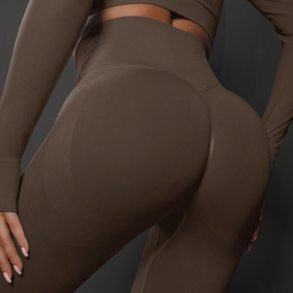 Autumn Seamless Yoga Pant High Elastic Sports Fitness Legging Women High Waist Gym Scrunch Butt Running Training Leggings - Image 9