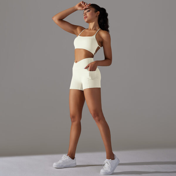Naked Feel Yoga Set Shorts Women Fitness Suit for Sports Sets Gym Wear Workout Clothes for Woman Sportswear Sport Outfit Ladies - Image 6