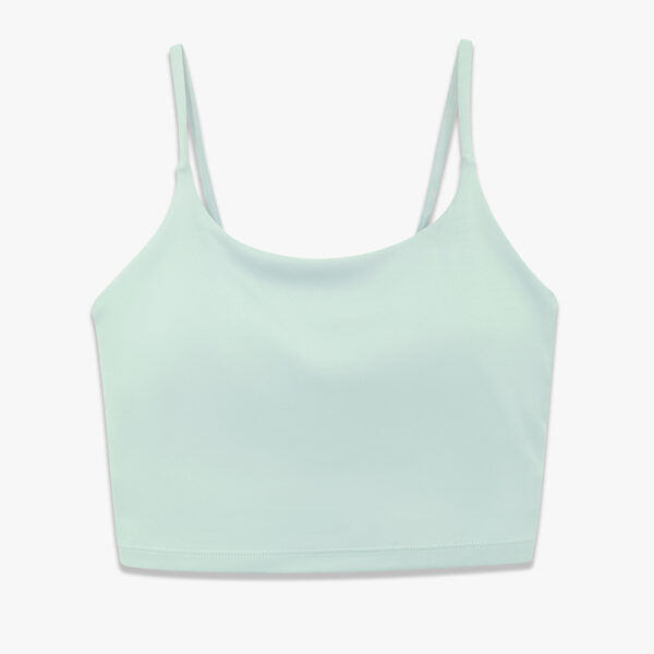 Women's Yoga Camisole Bra Workout Tank Top Padded Push Up Sports Bra Naked-Feel Gym Vest - Image 3
