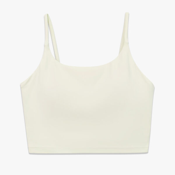 Women's Yoga Camisole Bra Workout Tank Top Padded Push Up Sports Bra Naked-Feel Gym Vest - Image 8
